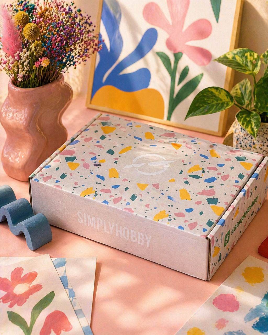 The Mini Canvas Painting Kit