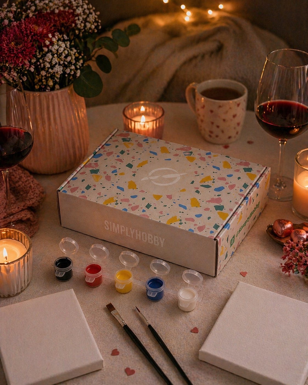 The Mini Canvas Painting Kit